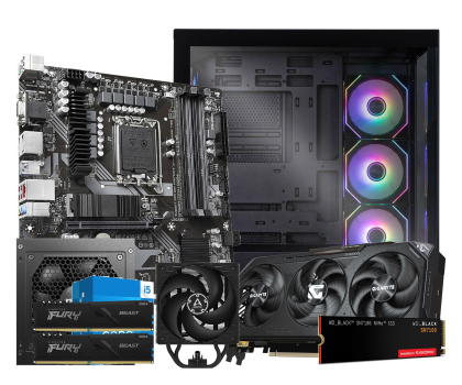 Desktop Polecany zestaw Core i5 14400F/32GB/1TB/RX 9070 XT